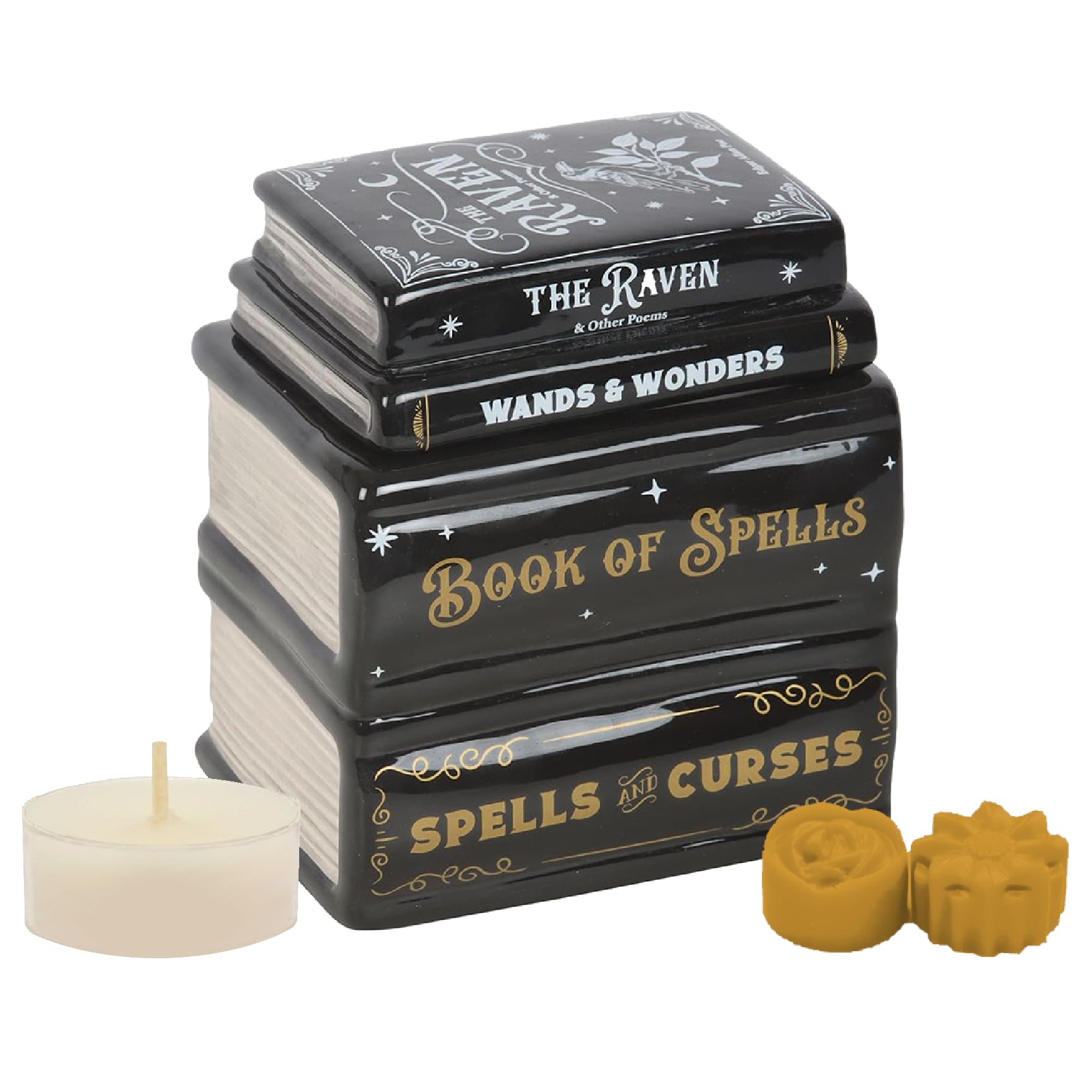 Book of Spells Autumn Halloween Ceramic Oil Burner