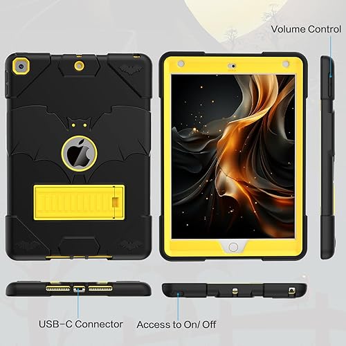 Miniatura 7 de Funda para niños para iPad de 9 generación, iPad de 8 generación, iPad de 7 generación, iPad de 10.2 pulgadas 202120202019, resistente a los golpes,