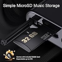 Vista 2 de SHANLING M0s Reproductor de MP3 con Bluetooth Hi-Fi, sonido sin pérdidas, reproductor de música portátil de audio digital con tarjeta MicroSD de 32