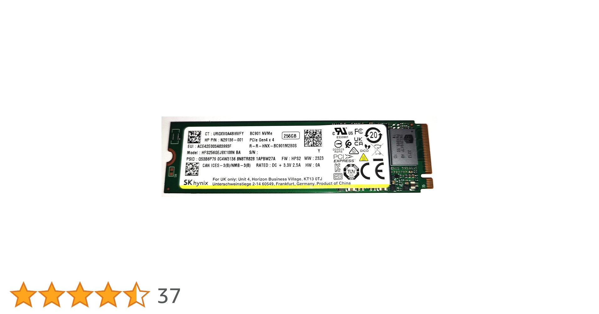 Amazon | SK hynix OEM ゲーマー 256GB M.2 2280 ゲーミング Amazon | SK hynix OEM ゲーマー 256GB M.2 2280 ゲーミング
