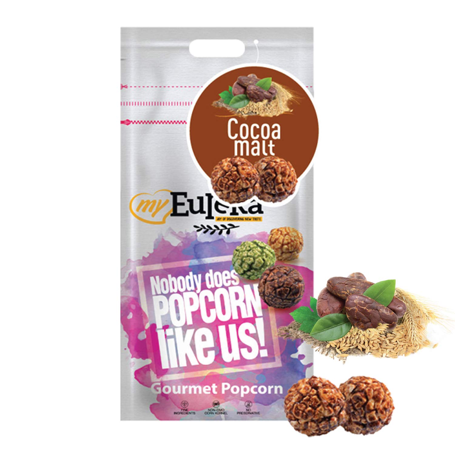 Cocoa Malt Popcorn 140gms