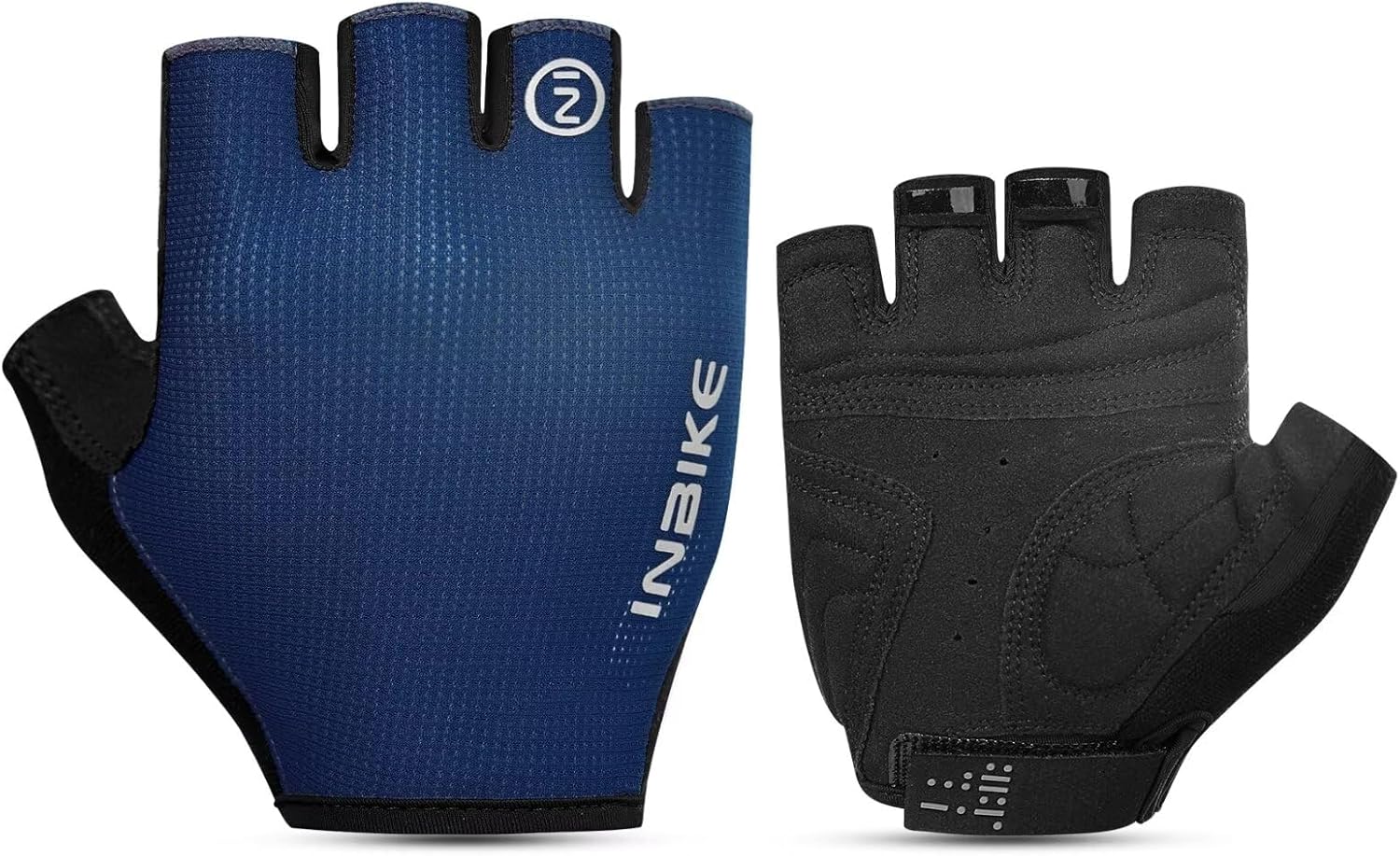 INBIKE Cycling Gloves - Shock-Absorbing, Breathable, Anti-Slip Fingerless Road Bike Gloves for Men & Women