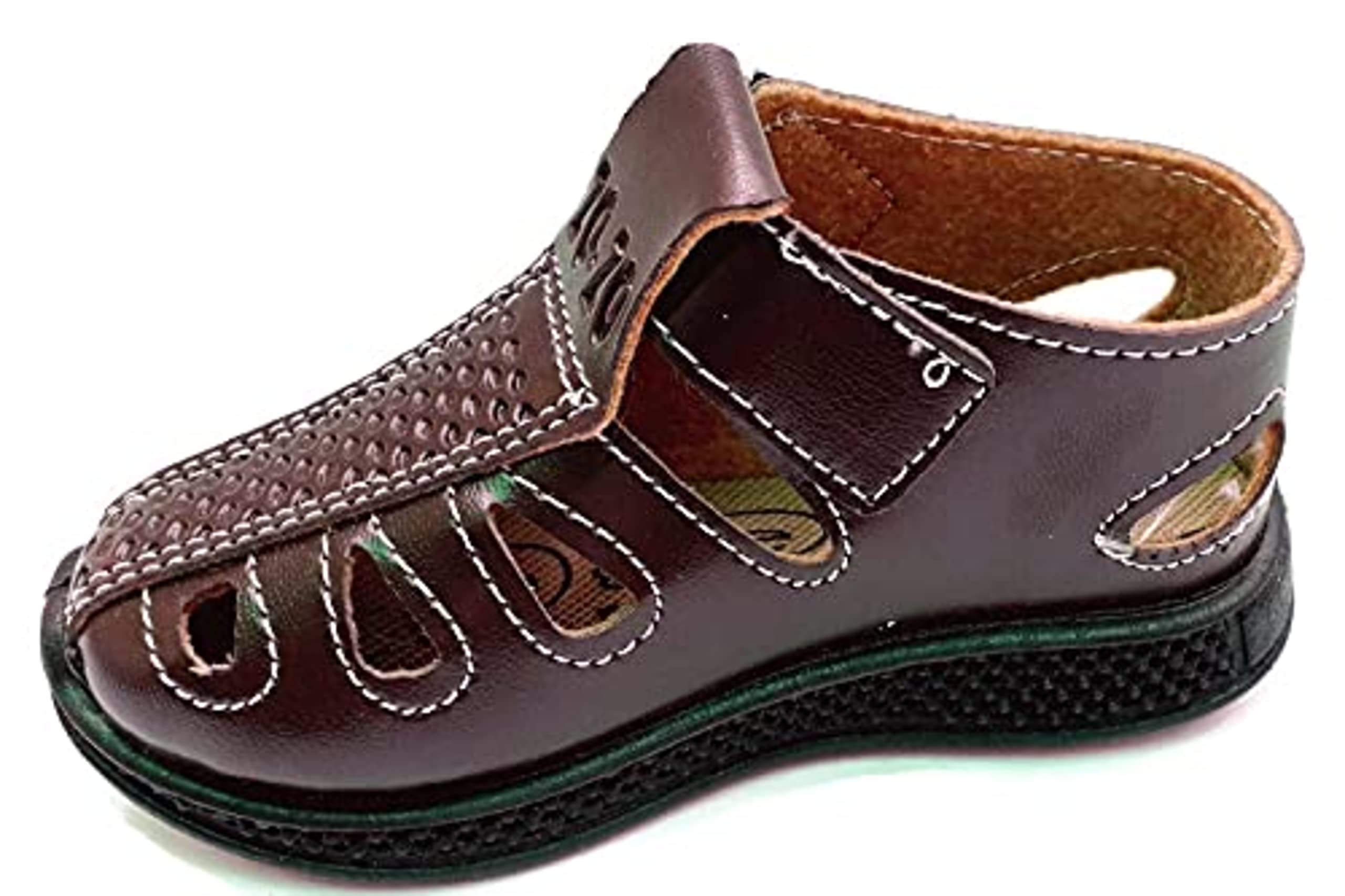 Belgium Beauty Stylish Kids Sandal For Boys & Girls (Pack Of 1) Brown 4.5 Years - 5 Years Kids (B0B1T6M57J) Amazon Price History, Amazon Price Tracker