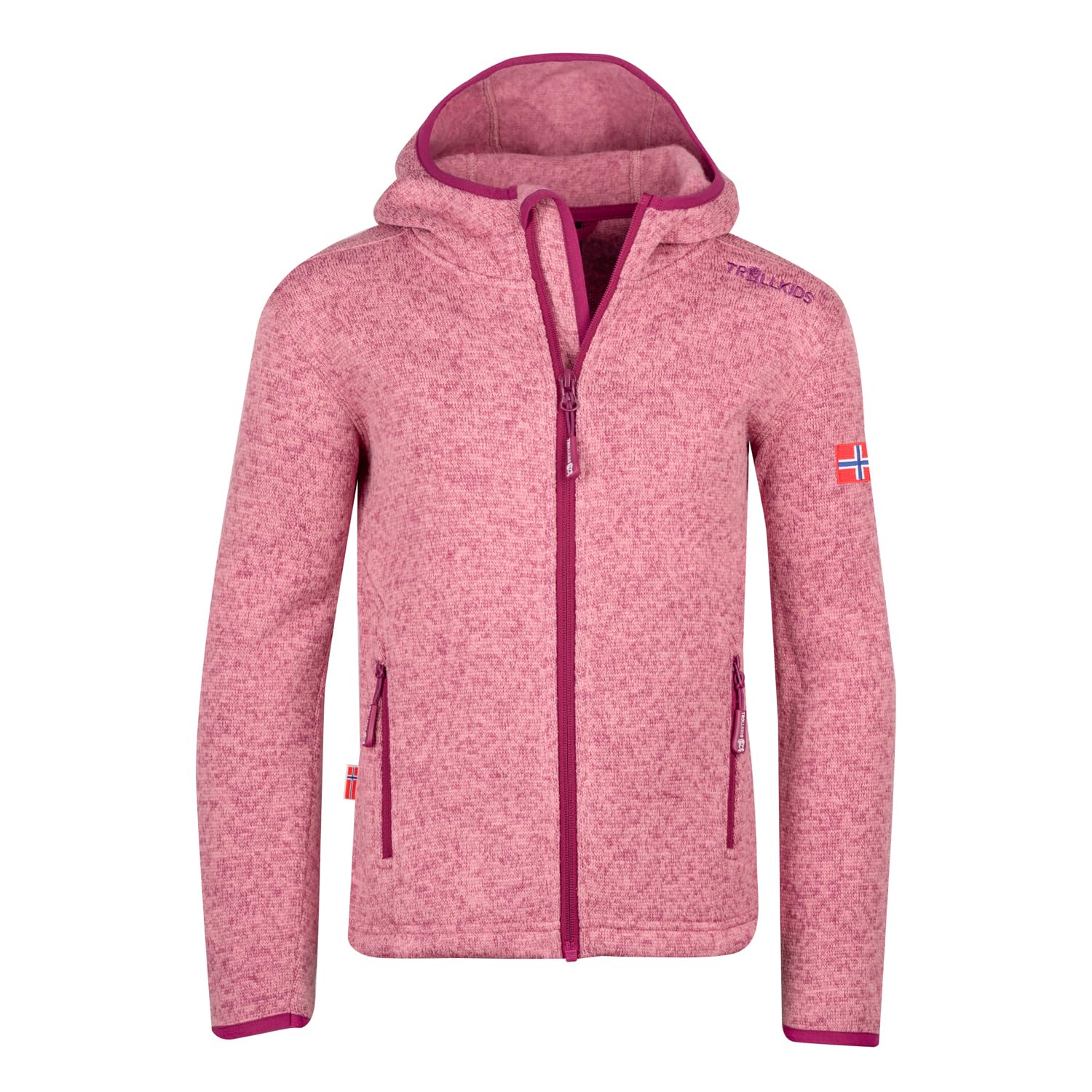 Trollkids Jondalen CT Ragazza Cappuccio Giacca IN Pile