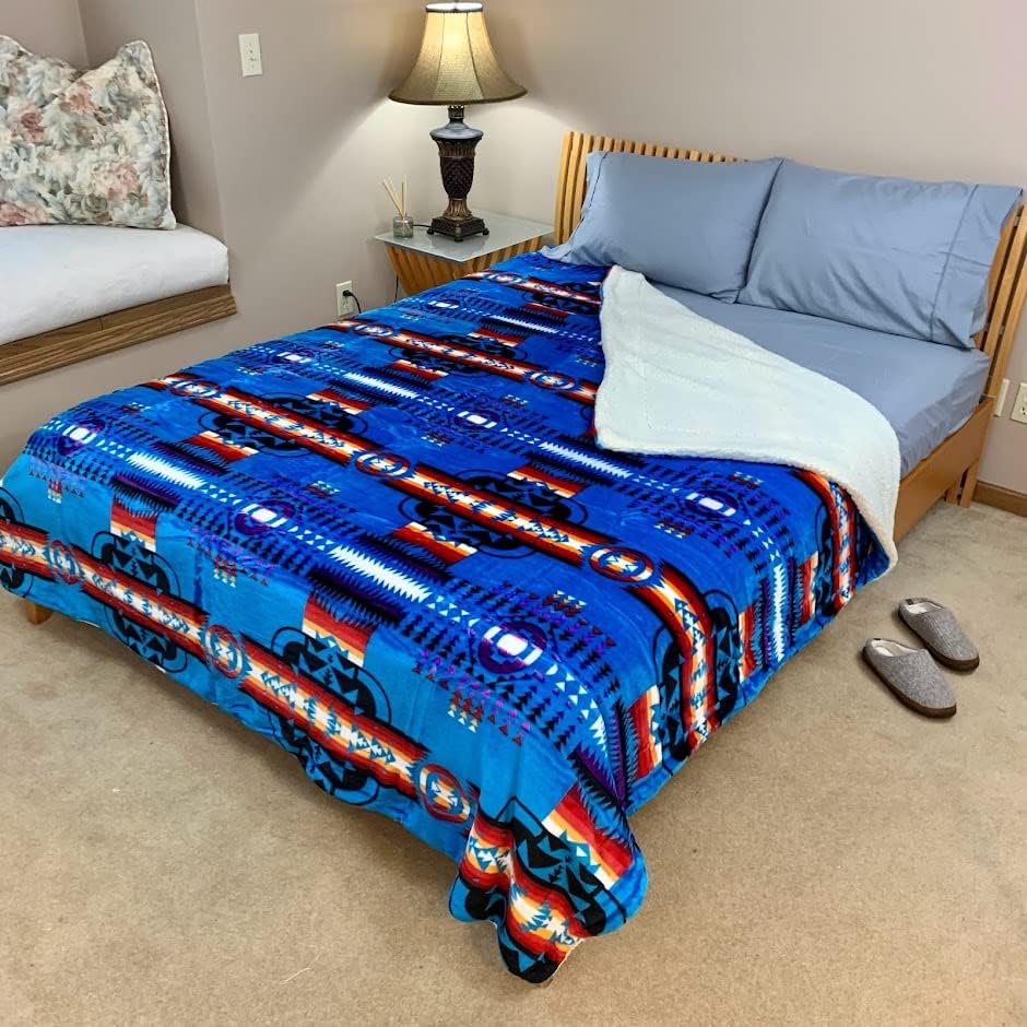 Bedsure Manta De Forro Polar (blanco Y Verde) – Yaxa