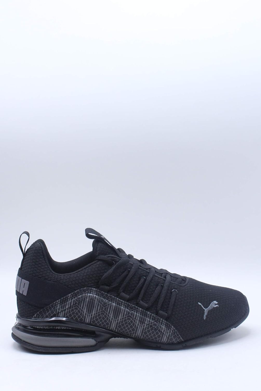 PUMA Men's Axelion Ridge Cross-Trainer 8.5 Puma Black-castlerock-graphic