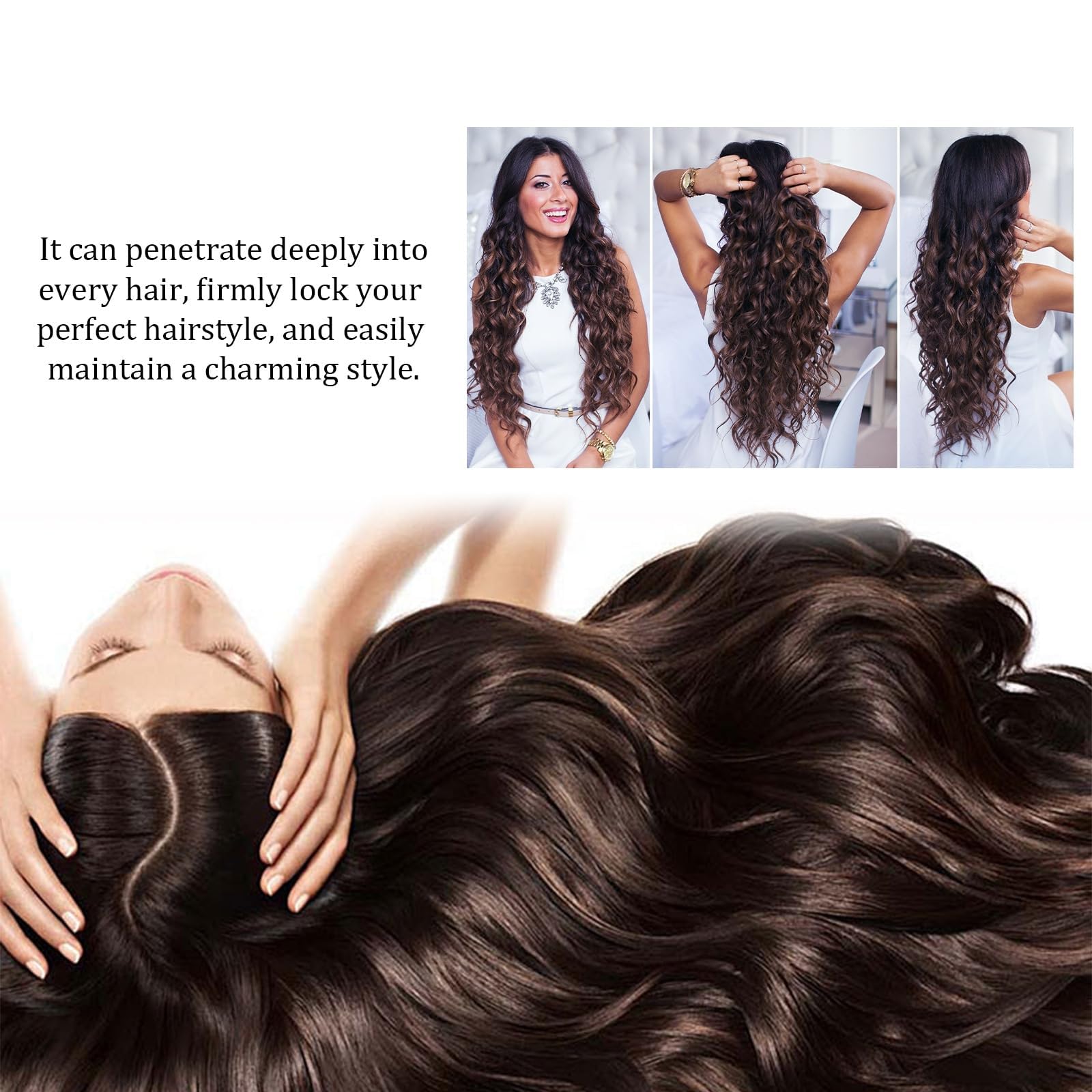 Spray para Dar Volumen al Cabello Welfaries, Spray para Dar Volumen al Cabello sin Enjuague, Spray para el Cabello Moutew, Spray de champú seco, Control de Grasa de Larga duración