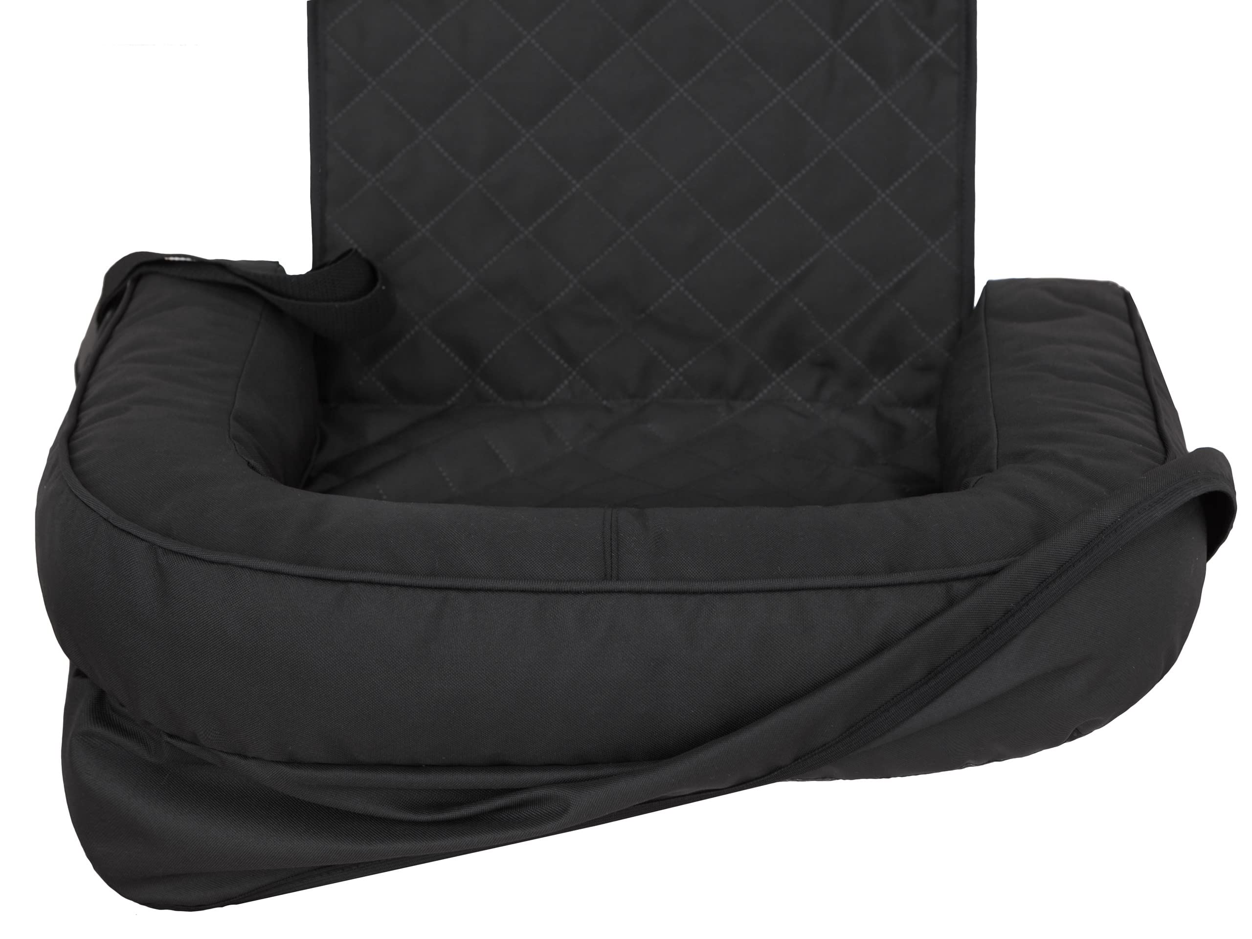Hondenautostoel, hondendeken auto voorstoel/achterbank, kattentransportbox, hondenbox, hondenmand, hondentuig, hondenbed, hondenmand (zwart Oxford