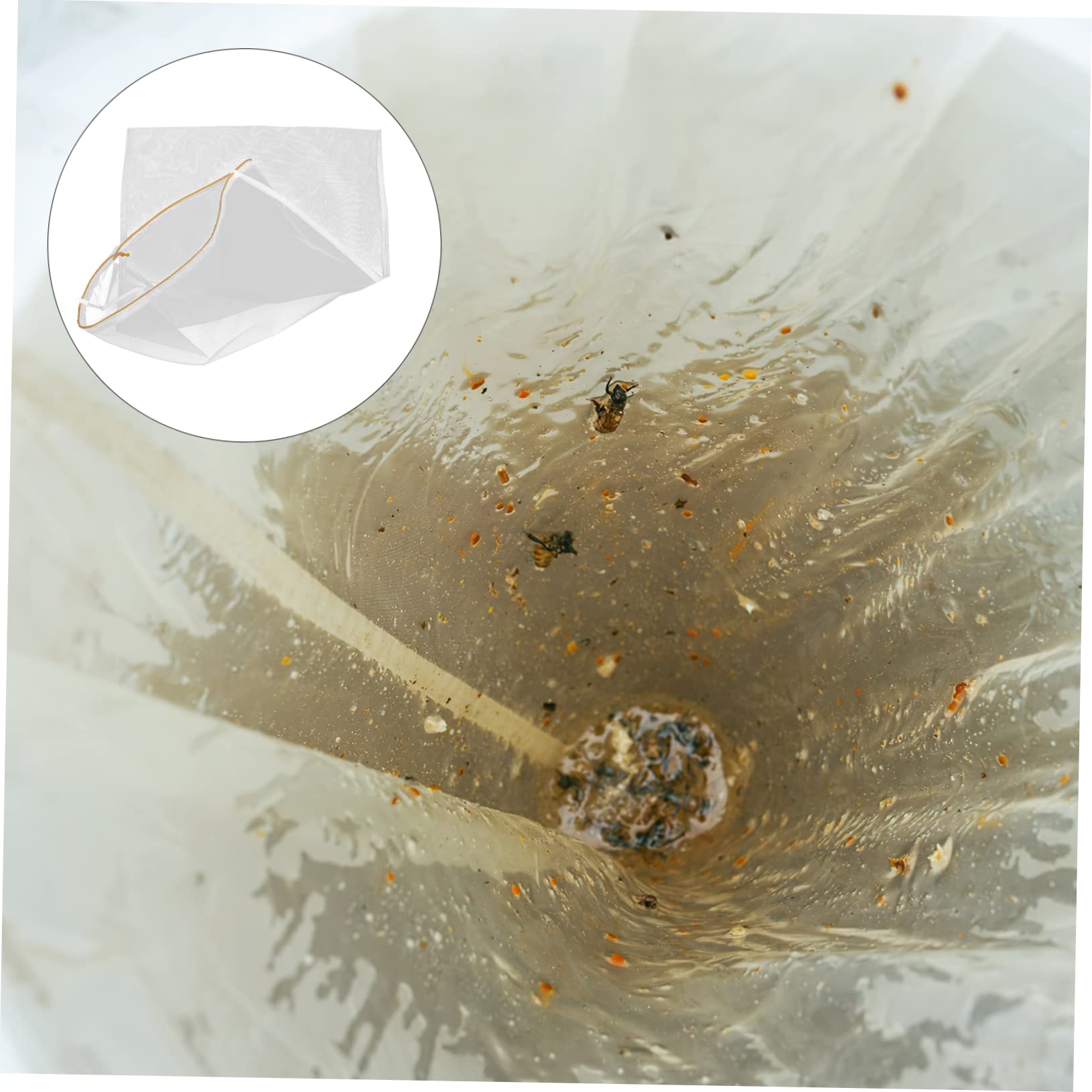 SOLUSTRE Practical Mesh Filter Bags 10pcs Honey Strainer for Extraction Cold Brew and Juice Making Reusable