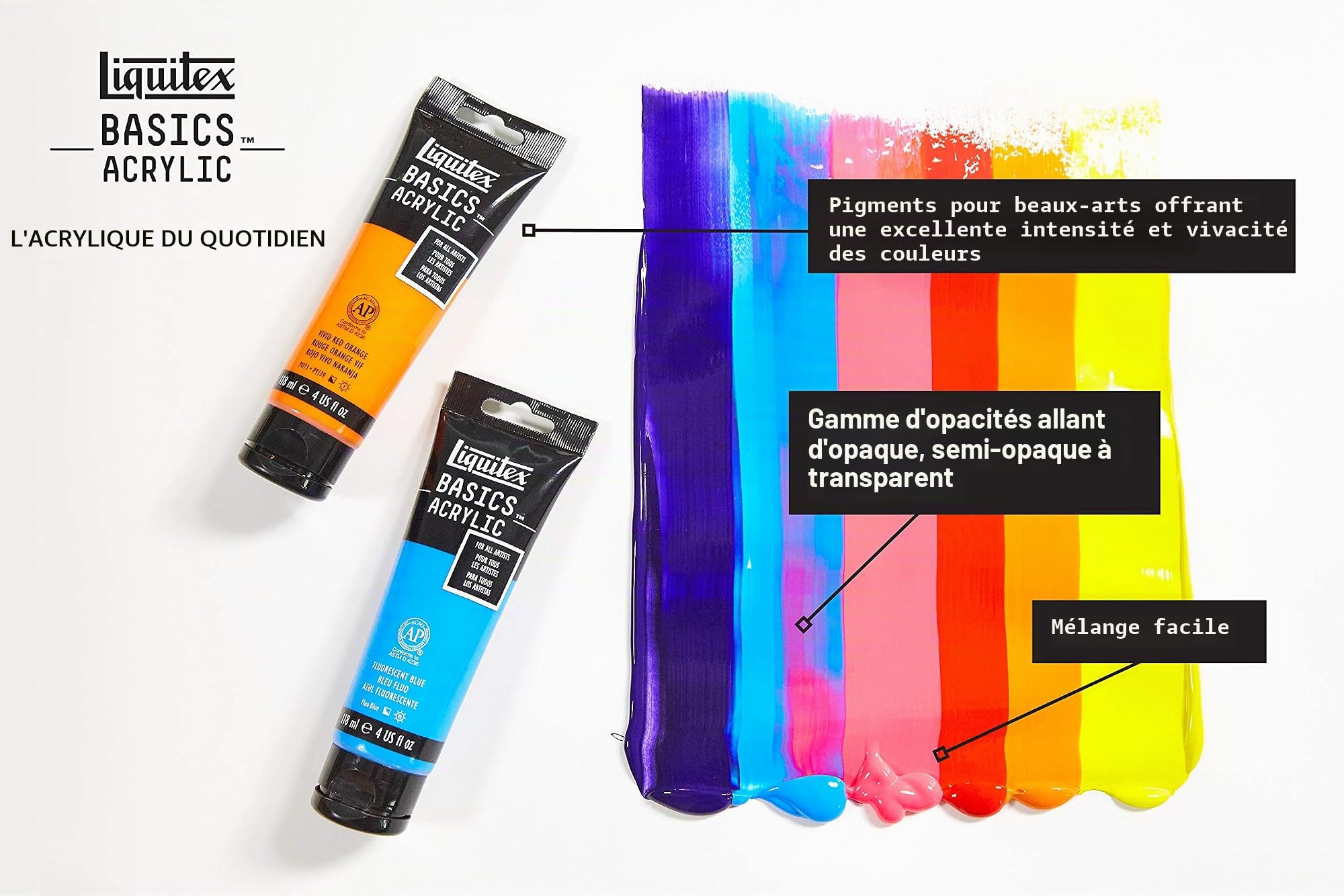 Liquitex Acrylique Basics Set 24X22ml