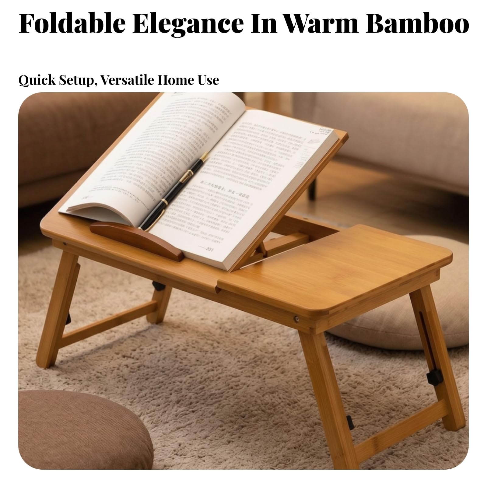 Tavolino da Letto Robusto Tavolo, 56 Cm