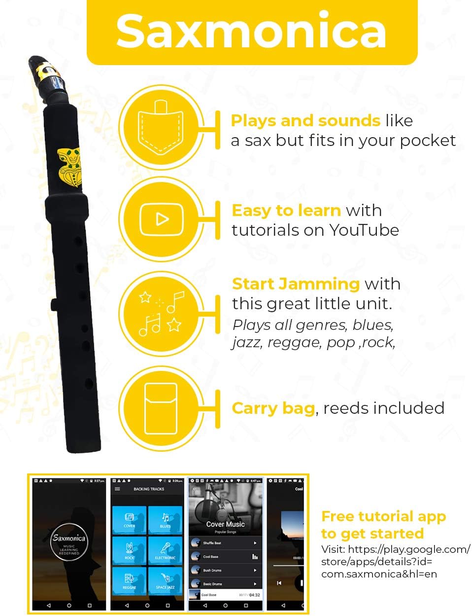 Saxmonica Generation 2 : Musical Instruments