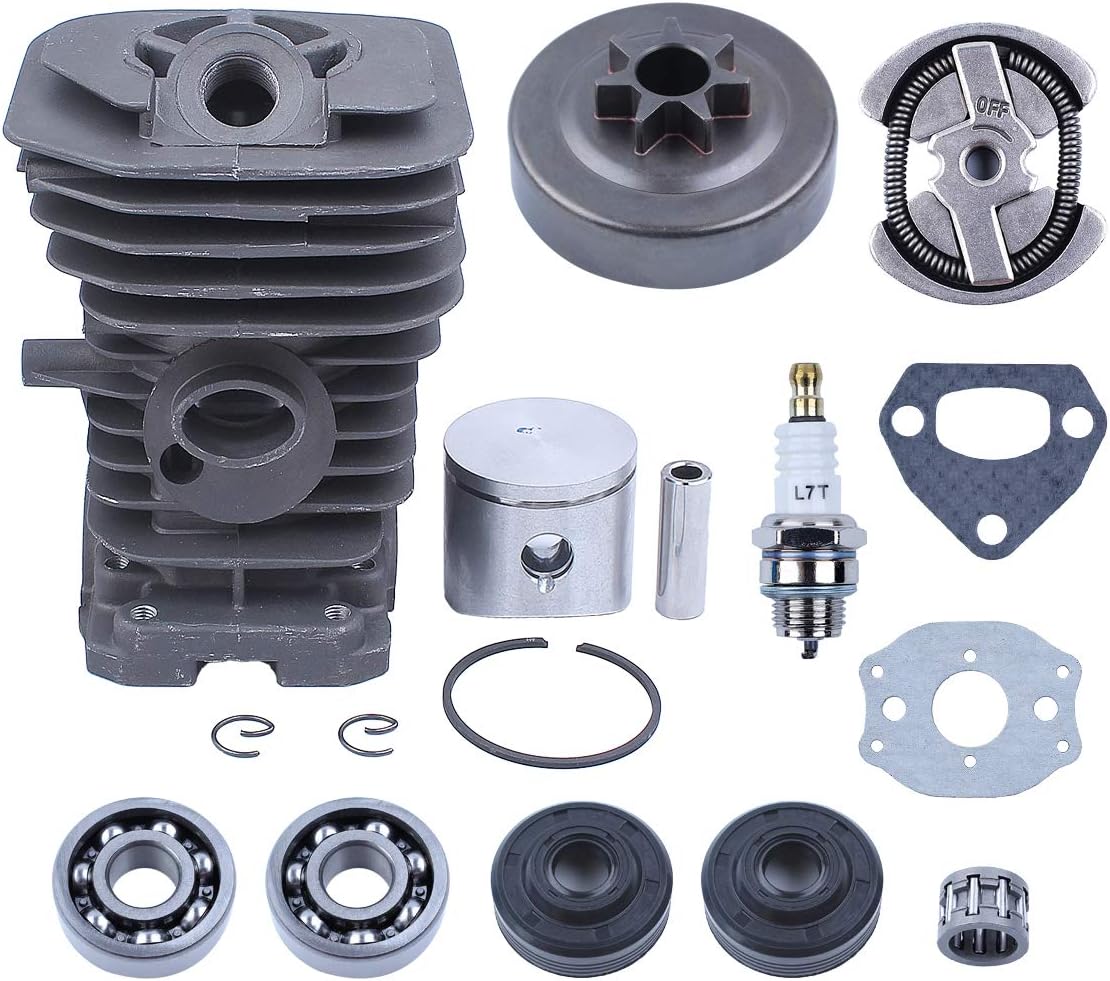 HAISHINE 38mm Engine Cylinder Piston Clutch Drum Bearing Oil Seal Kit for HUSQVARNA