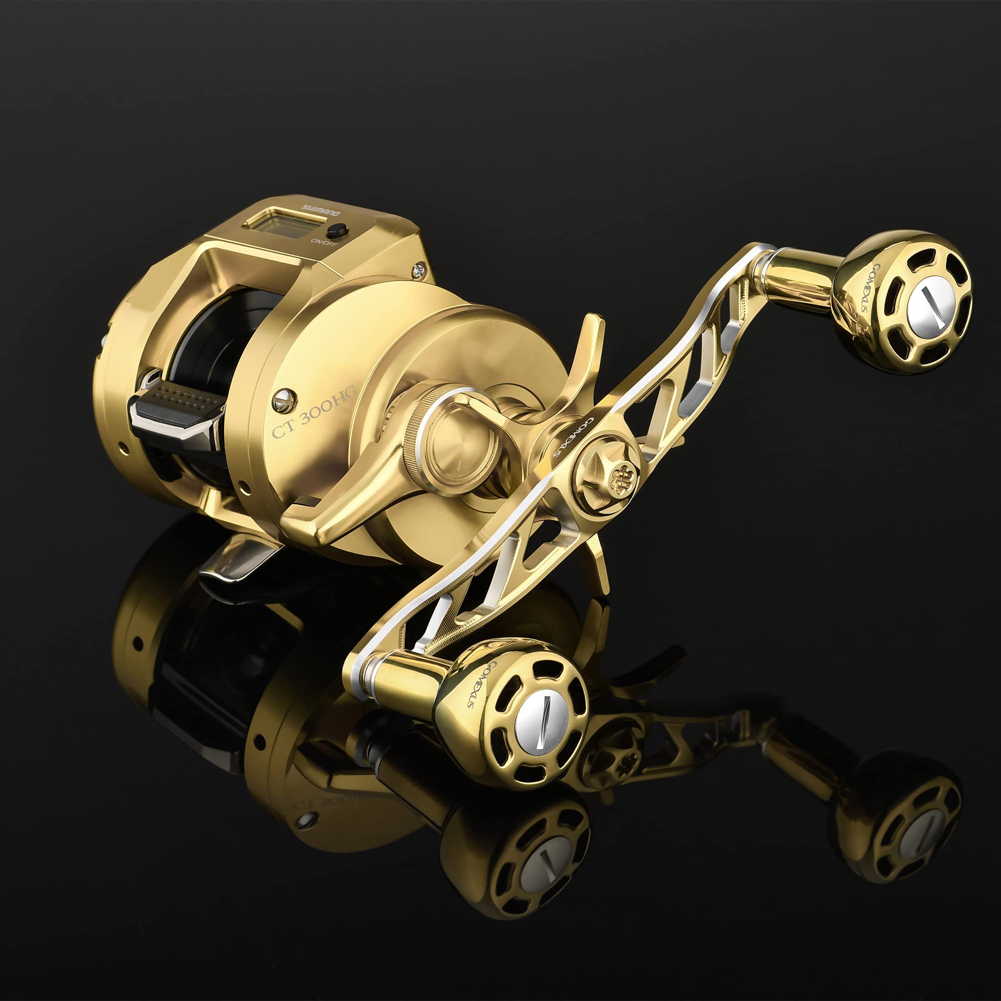 Poignée Pour Moulinet Poignée De Moulinet Casting - Compatible /Daiwa - Alliage Aluminium/EVA Abu Garcia