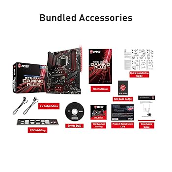 MSI　MPG Z390 GAMING PLUS　LGA1151 Amazon.com: MSI MPG Z390 Gaming Plus LGA1151 (Intel 8th and