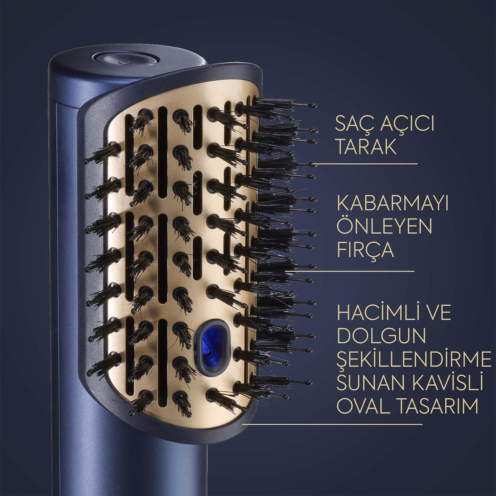 BaByliss Saç Kurutma ve Şekillendirme Seti, Air Wand, 1600W, 2 Başlık, Elektrilklenme Önleyici İyon Teknolojisi, AS6550CE