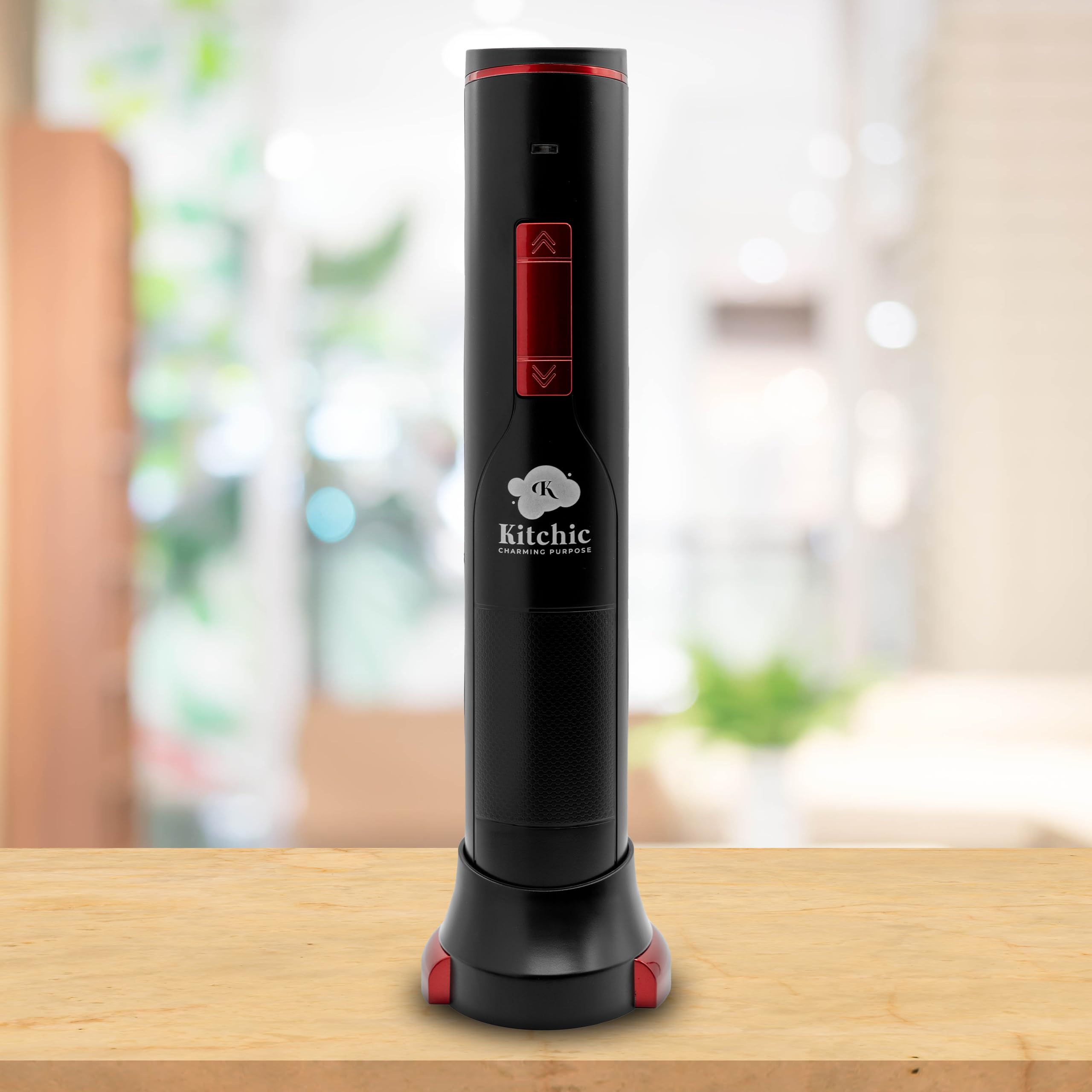 Cavatappi Elettrico per Vino: Apri 180 Bottiglie con Ricarica, Design Raffinato, Cavo USB Incluso