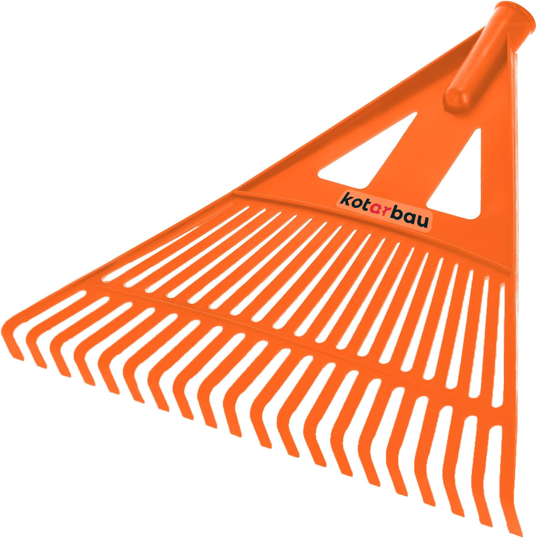 KOTARBAU® Laubrechen Kunststoff 610 mm Schwarz ohne Laubharke Rächen