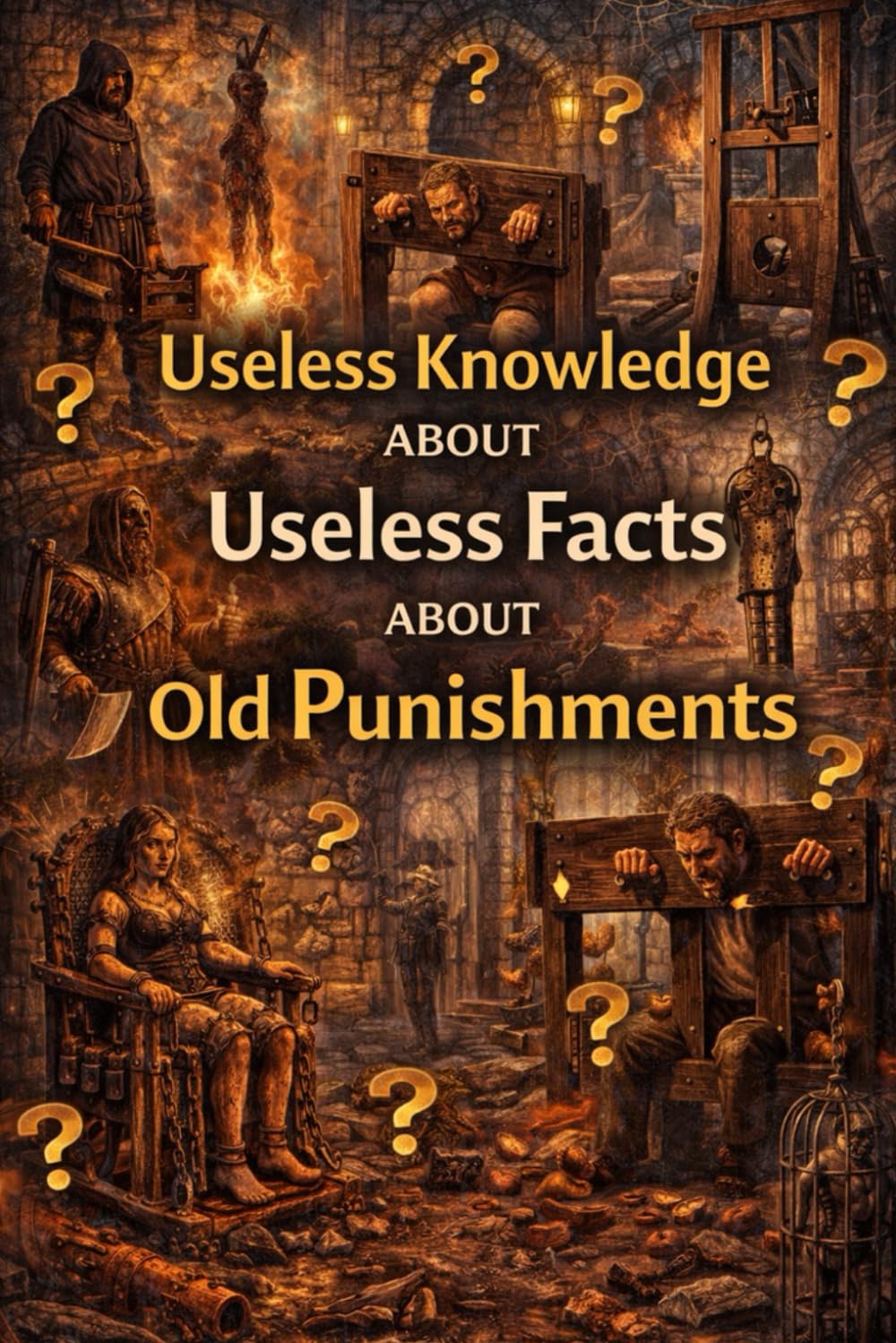 Useless Knowledge About Old Punishments: Strange, bizarre, and forgotten punishments from past centuries