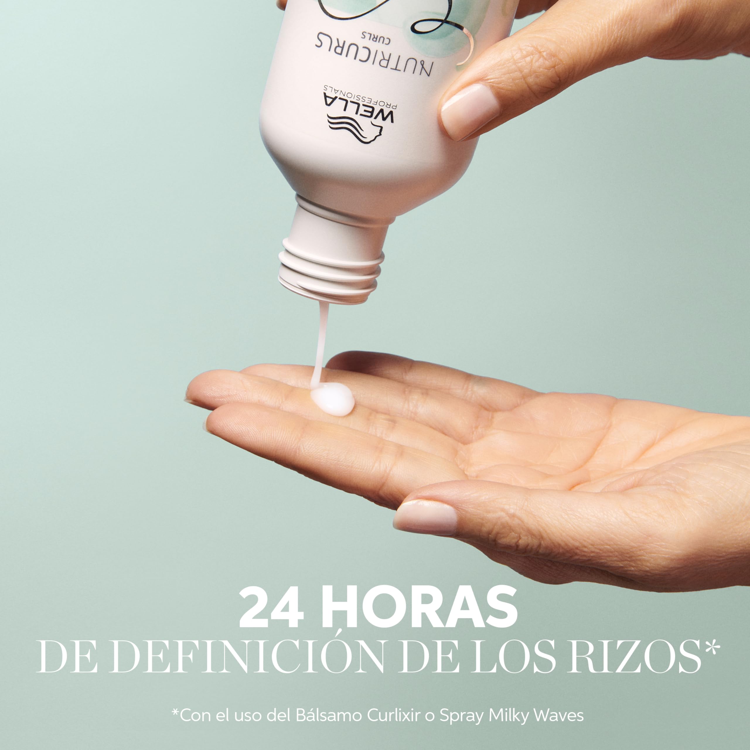 Wella Professionals NUTRICURLS - Champú Micelar - Rizos y ondas - Antiencrespamiento - Nutrición media - Aceite de Jojoba