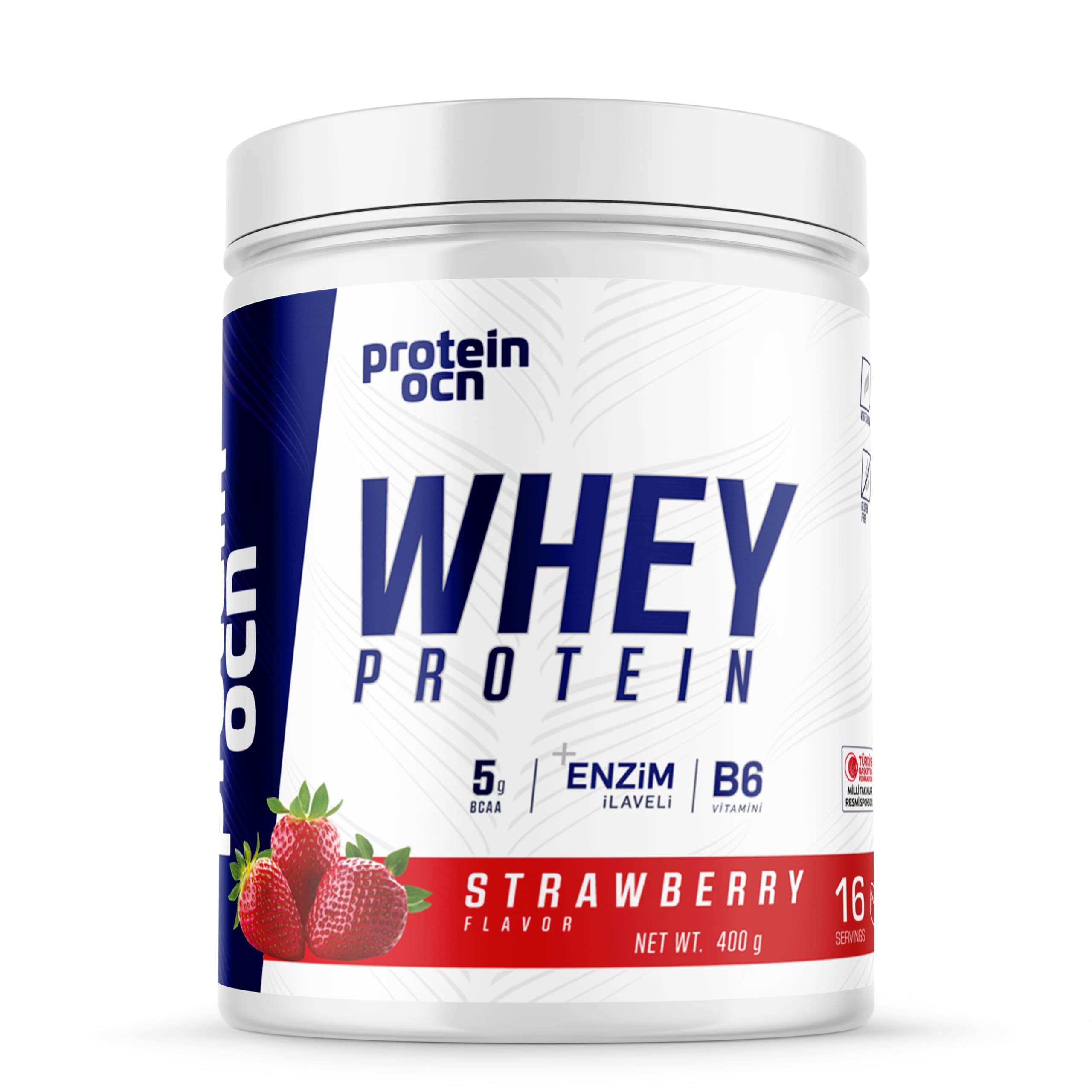 Proteinocean Whey Protein Çilek 400g 16 Servis