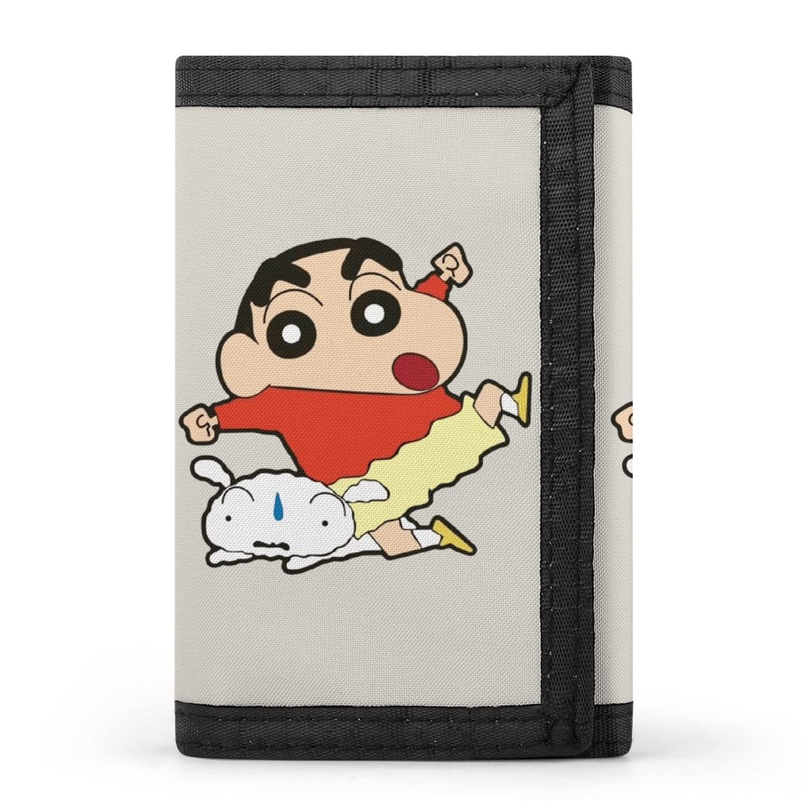 Amazon.co.jp: 財布 クレヨンしんちゃん シロ 三つ折り財布 ミニ財布