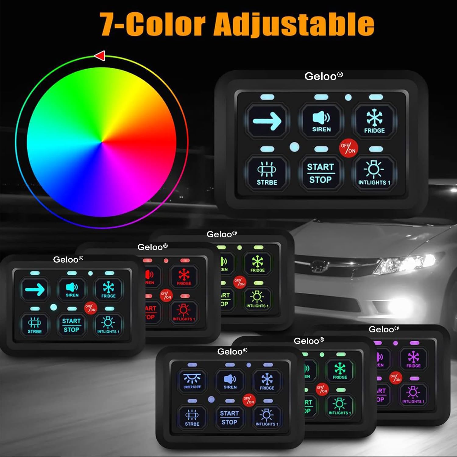 Caricatore Per Auto 12 V Camion Per Barca 24 V Voltmetro LED 2,1 A Con Interrutt - Foto 4