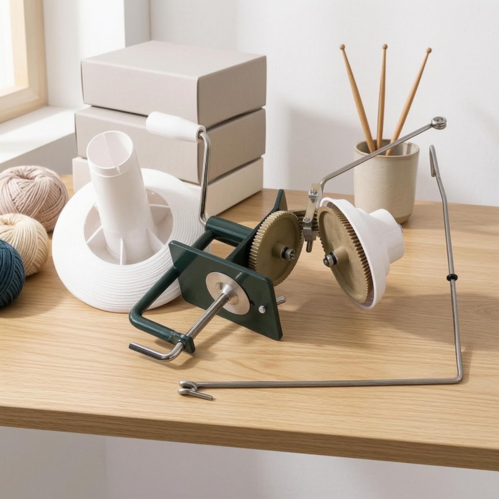 til Tricot Pratique Enrleur Laine Manuel Pince Table pr eurs