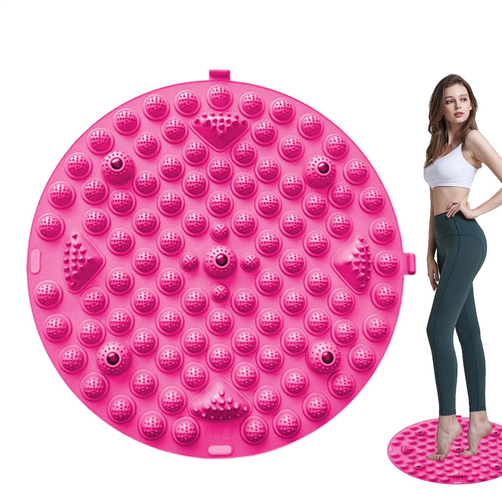 Tappetino Massaggiante per Piedi Accessorio Ergonomico Antiscivolo per | Cuscinetto Massaggio Punti Piedi Rilassante Per Adulti Che Stanno Seduti A Lungo Soggiorno Camera Bagno Dormitorio