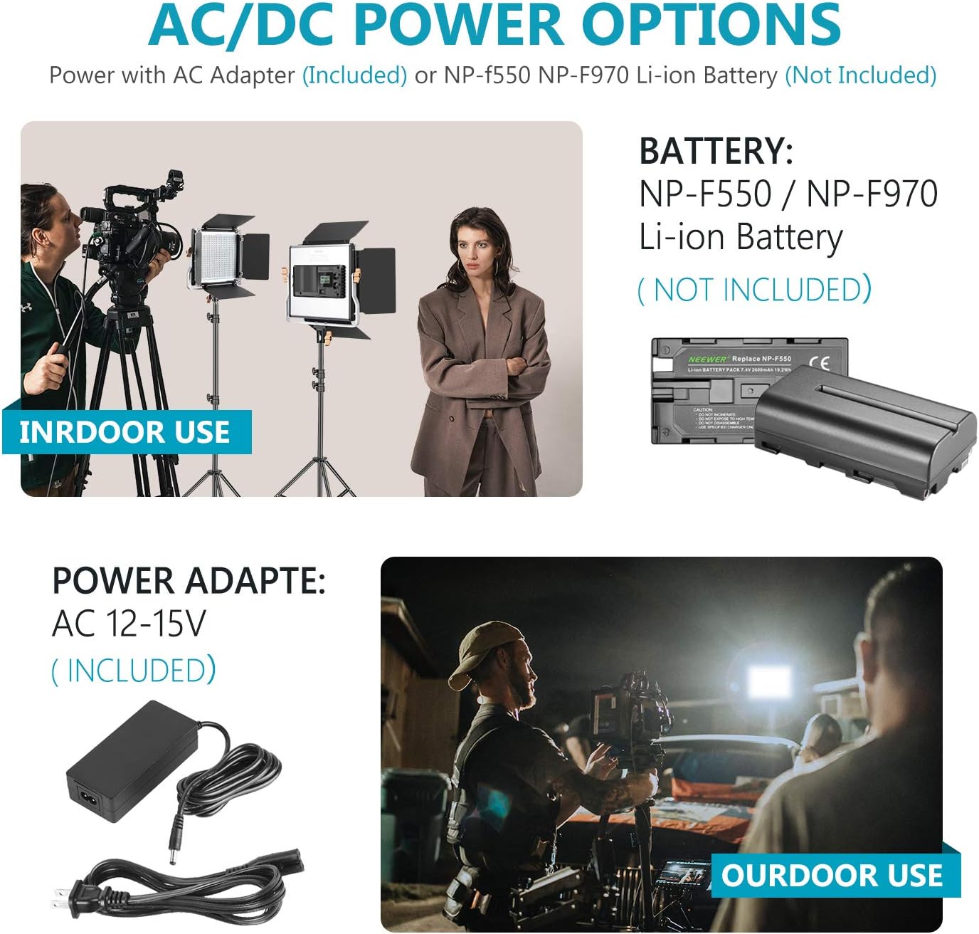 Best Seller Neewer 2 Packs Advanced 2.4G 480 LED Video Light, Photography Lighting Kit with Bag, Dimmable Bi-Color LED Panel with 2.4G Wireless Remote, 480 LED Panel Softbox and Light Stand for Portrait Product Crazy Clearance Neewer 2 Packs Advanced 2.4G 480 LED Video Light, Photography Lighting Kit with Bag, Dimmable Bi-Color LED Panel with 2.4G Wireless Remote, 480 LED Panel Softbox and Light Stand for Portrait Product