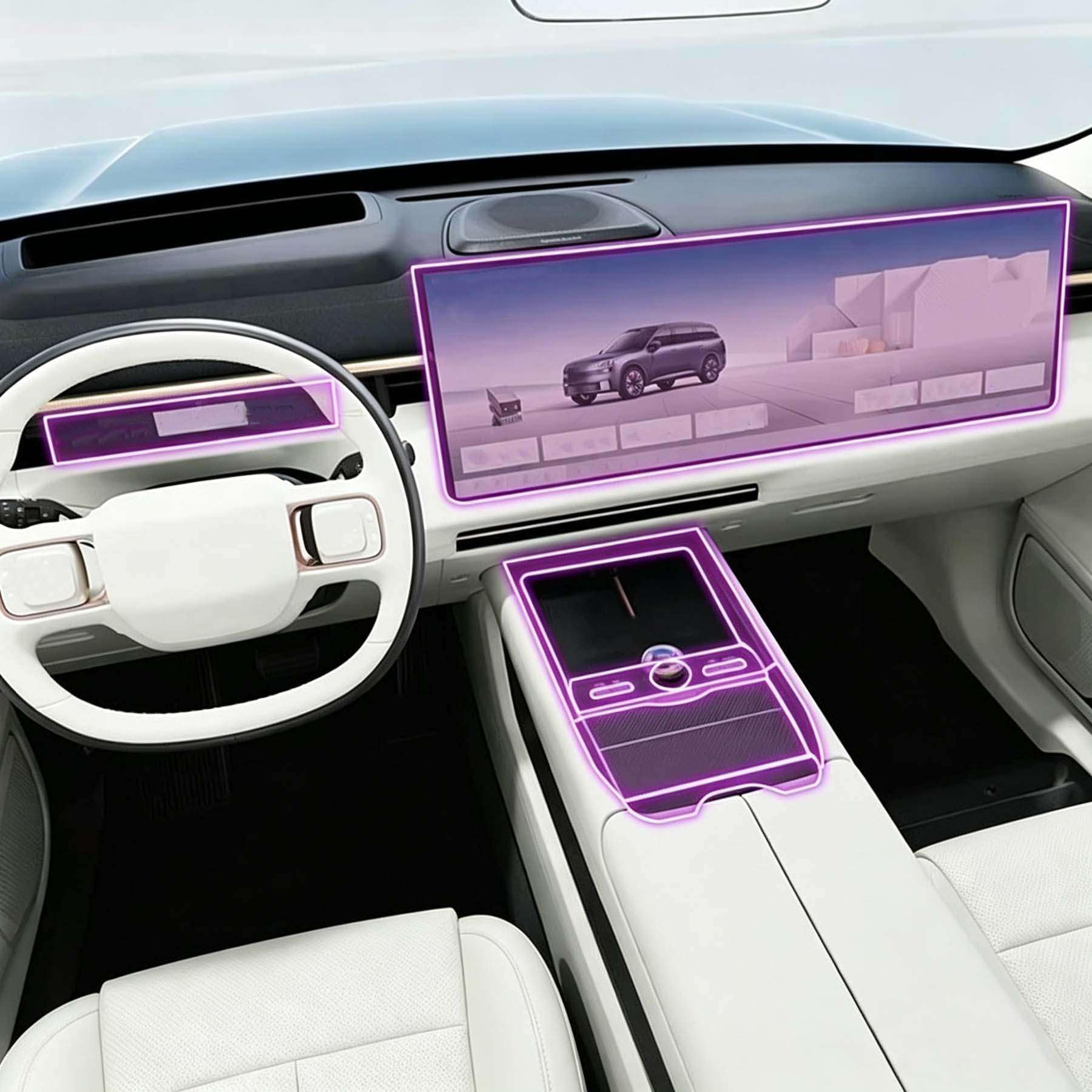 Película protectora de TPU premium para consola LYNK&CO 900 RHD