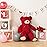 HollyHOME Big Teddy Bear Large Teddy Bear Stuffed Animal Birthday Valentines Day Plush for Kids and Girlfriend 36 inch Red