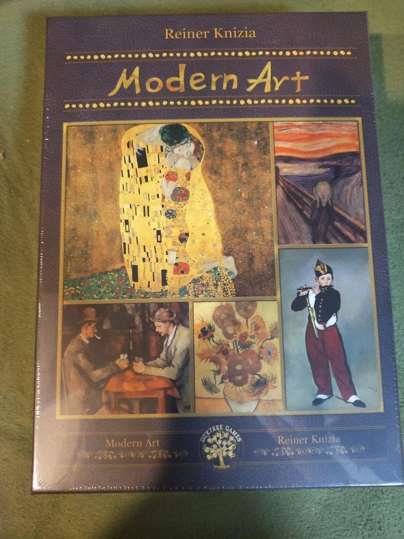 Amazon.co.jp: モダンアート Modern Art 韓国豪華版 ボードゲーム 