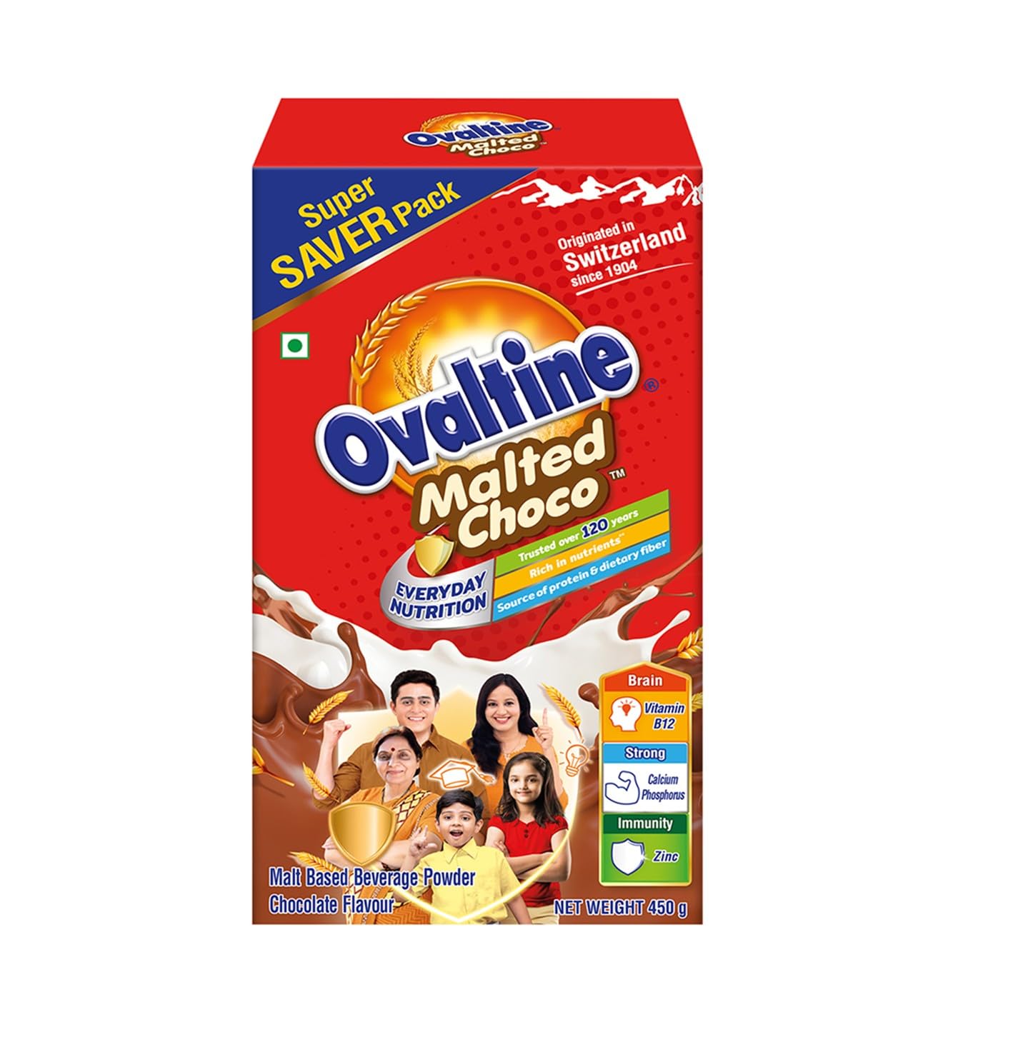 OVALTINE Malted Health Drink Milk Powder, Health Drink for Kids & Adults, Nutrition Drink with Vitamins Minerals, Rich Malty Flavour Milk Mix in Glass Jar for Daily Energy & Wellness, 400g (Pack of 2) — Amazon image 14