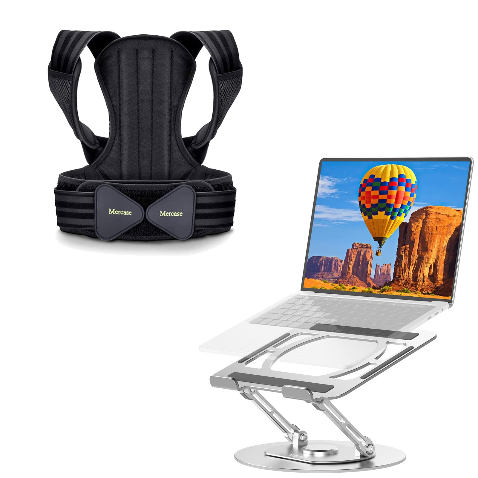 Mercase Posture Corrector and Laptop Stand