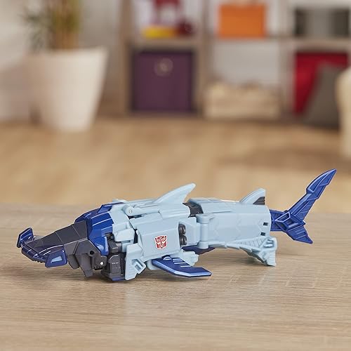 Miniatura 5 de Transformers Toys Bumblebee Cyberverse Adventures Dinobots Unite Warrior Class Hammerbyte Action Attackers Figure, a partir de 6 años, 5.4 pulgadas
