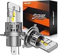 Vista 19 de Bombillas SEALIGHT H1 con luz blanca de 6500K, súper brillantes de 40000 lm, diseño mini 1:1, bombillas antiniebla, 3 minutos de enchufar y listo