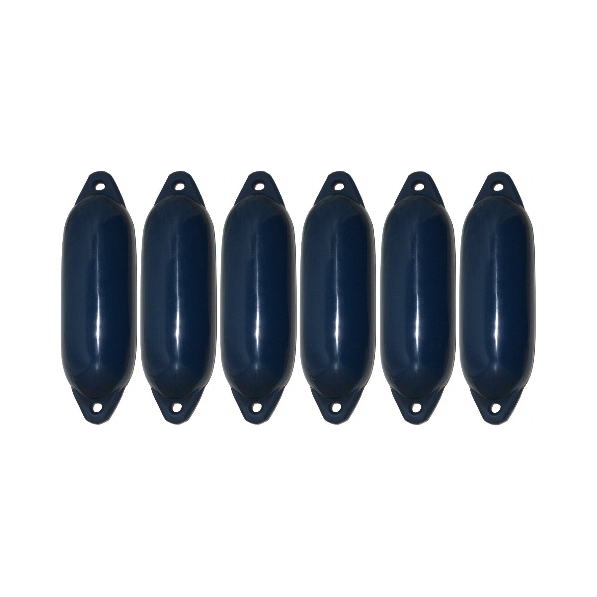Majoni 6er-Set Star 35 Rammschutz Navy 62 x 21 cm