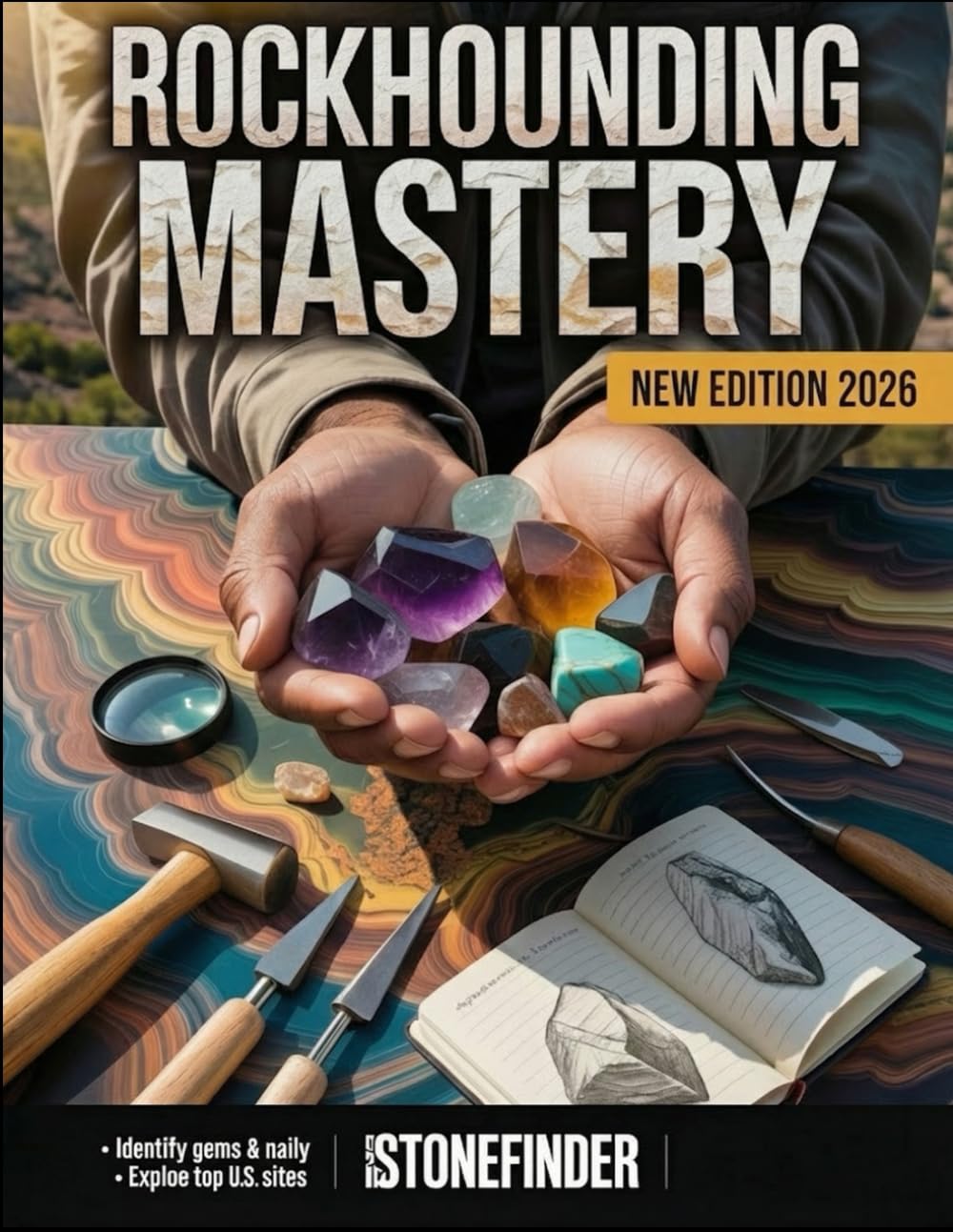 Rockhounding Mastery: Discover and collect gemstones, minerals, and fossils with practical tips and hands-on projects – includes bonus field checklist