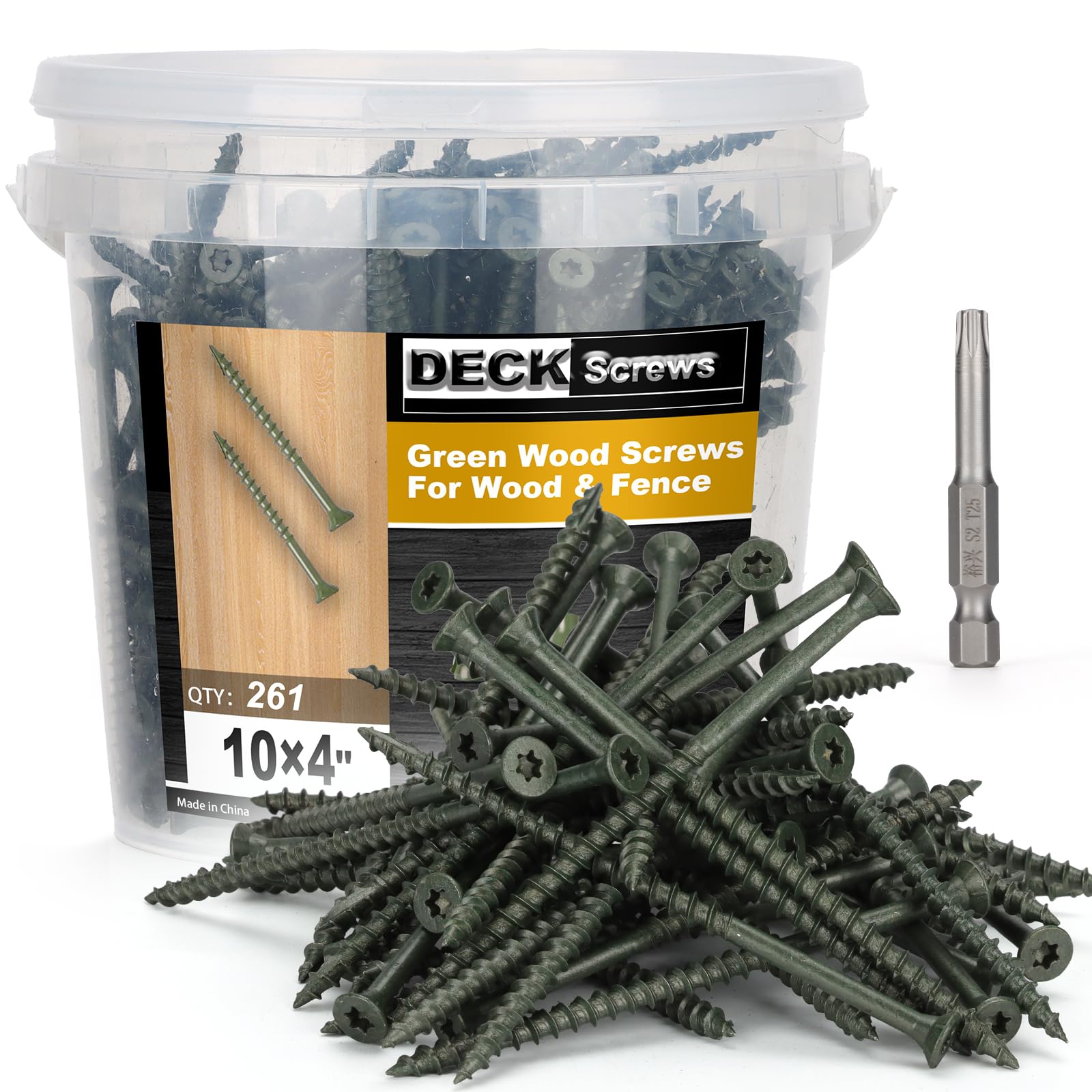 Bobibbi Deck Screws #10 x 3" - 5lb Pack -16