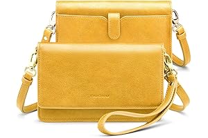 Stylish iPhone 6s Case Women's Crossbody Purse with RFID Protection