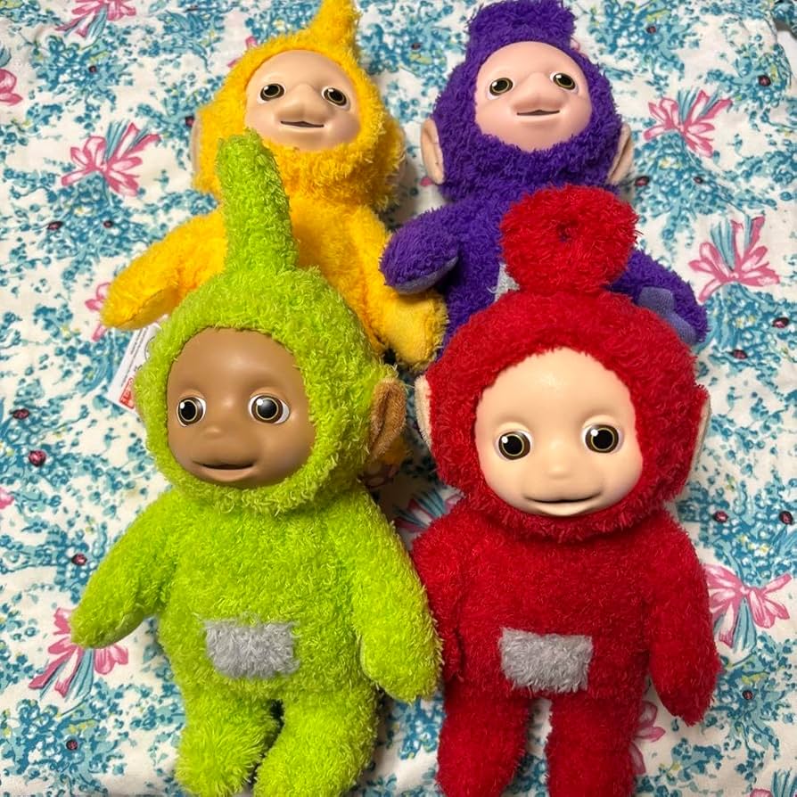 テレタビーズ ぬいぐるみ2 コンプリート 4種セット Teletubbies テレタビーズ ぬいぐるみ2 全4種セット タグ付き ①