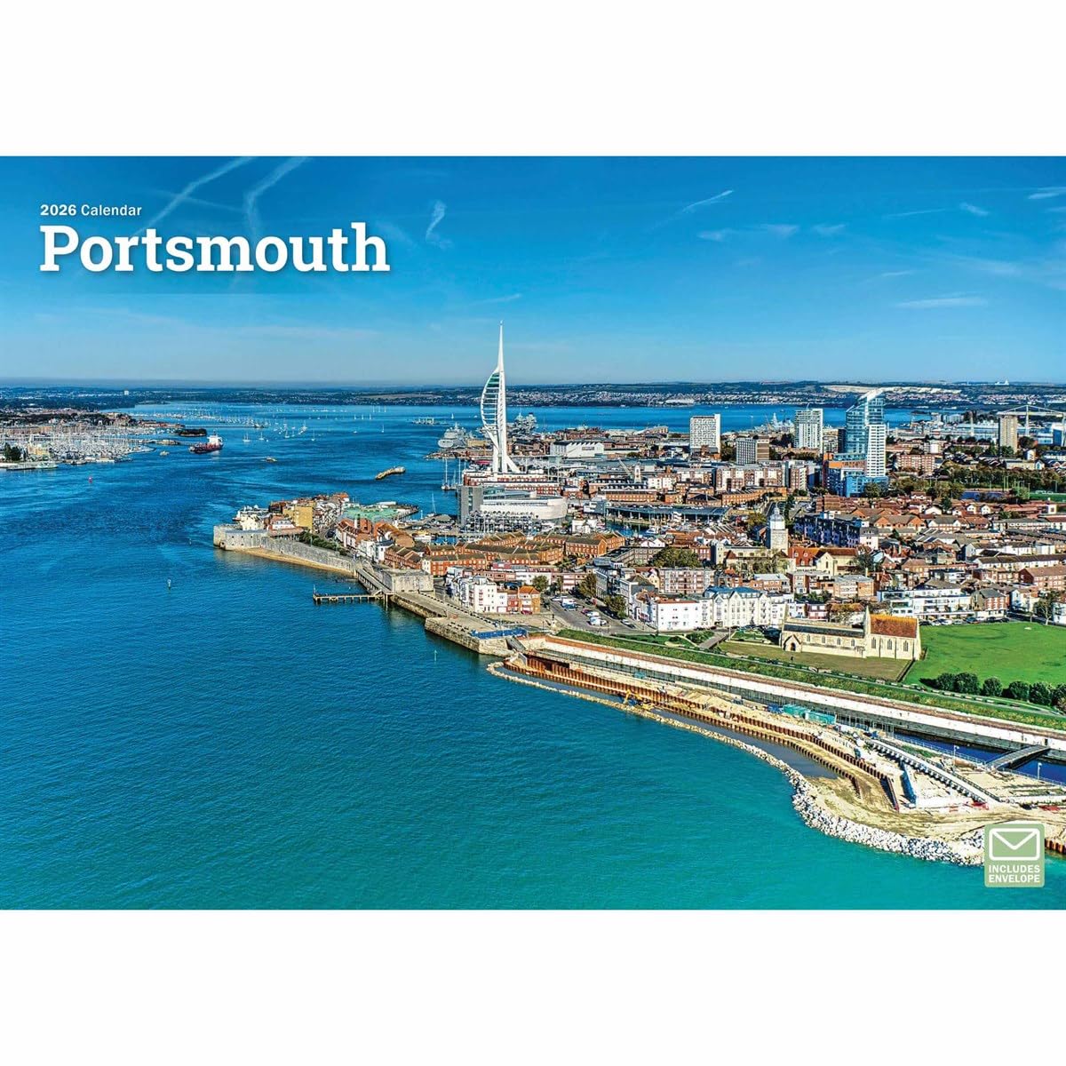 Portsmouth A4 Calendar 2026