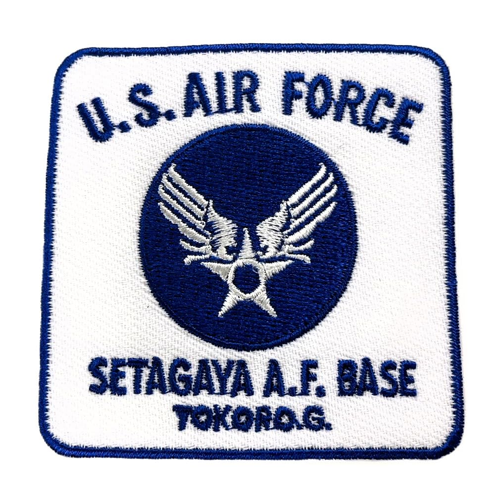 Amazon.co.jp: ワッペン アイロン 世田谷ベース US AIR FORCE ネイビー