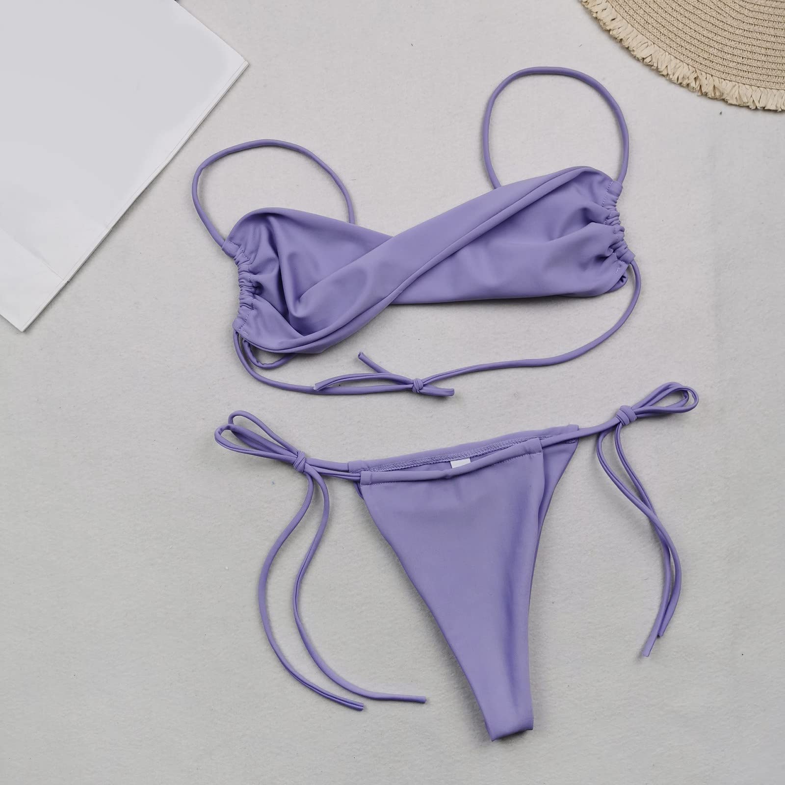 Amazon.co.jp: レディースベルトクリスクロス水着セクシー水着水着女性