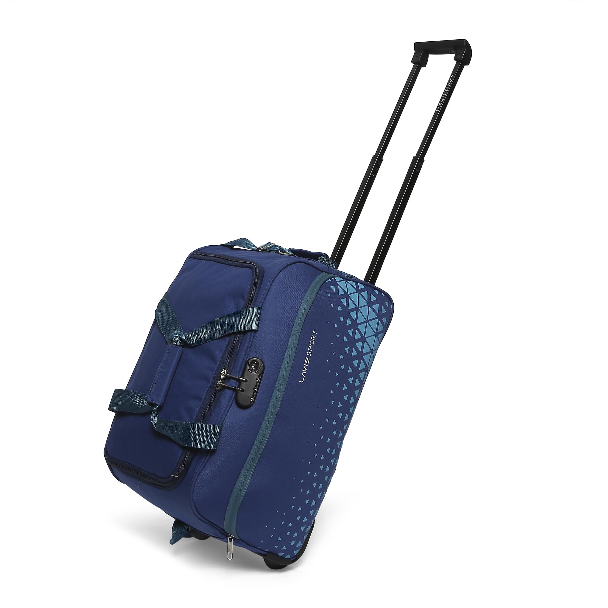 Cabin Size 53 cms Roar Wheel Duffle Bag | (Navy)-image-43