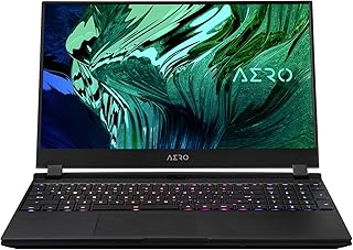 Gigabyte AERO 15.6 Inch Creator Laptop, NVIDIA GeForce RTX 3080 (8GB), UHD OLED, Intel i7 11800H, 16GB, 1TB SSD + Spare Bay, Windows 10 Pro
