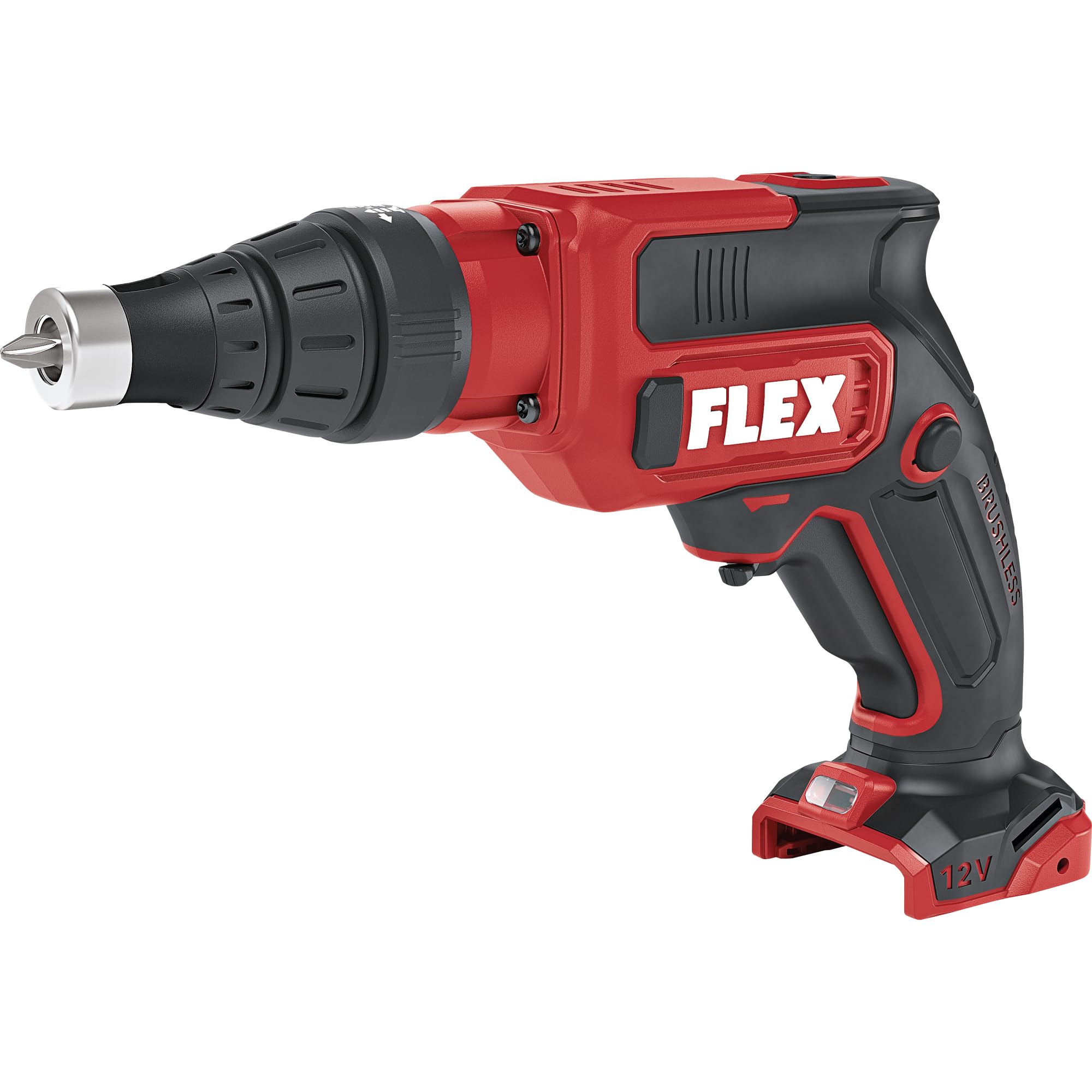 Flex Akumulatorowa wkrętarka budowlana DW 37 12-EC (12 V, z obrotem prawo/lewostronnym, ze światłem LED, silnik bezszczotkowy) 531707
