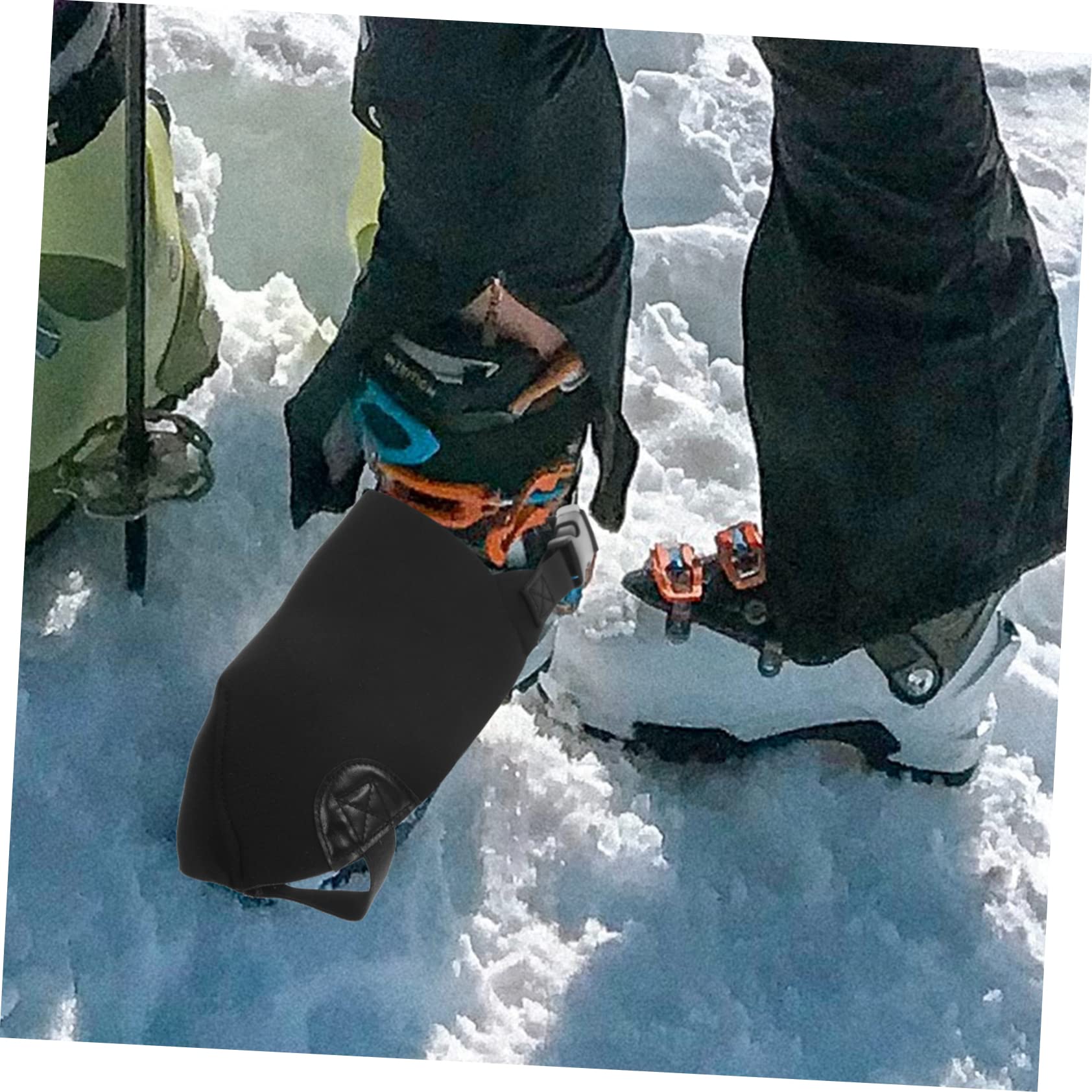 5 Pares De Cubrezapatillas Portátiles para Hombre Y Mujer para Ciclismo Senderismo Esquí Y Nieve.