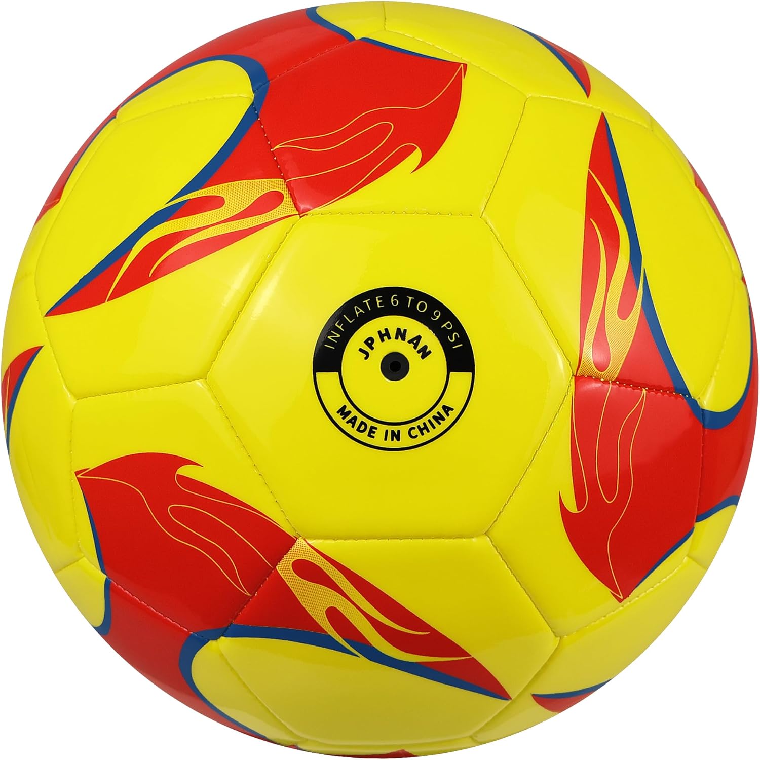 Low Bounce Futsal Ball Size 4 - Indoor Futsal Soccer Balls with Durable TPU Cover for Training & Match Play | Reinforced Stitching Design for Youth and Adults